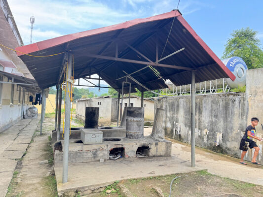 Bếp nấu khu nội trú